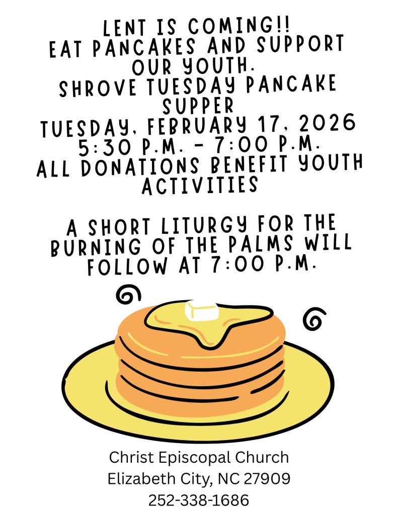 The current image has no alternative text. The file name is: Shrove-2026.jpeg